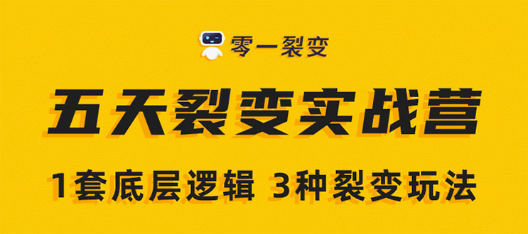 零一裂变：5天裂变实战训练营
