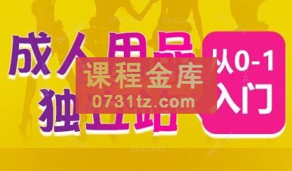 成人用品独立站从0-1入门