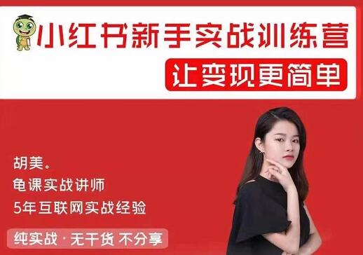 小红书新手实战训练营(无水印)