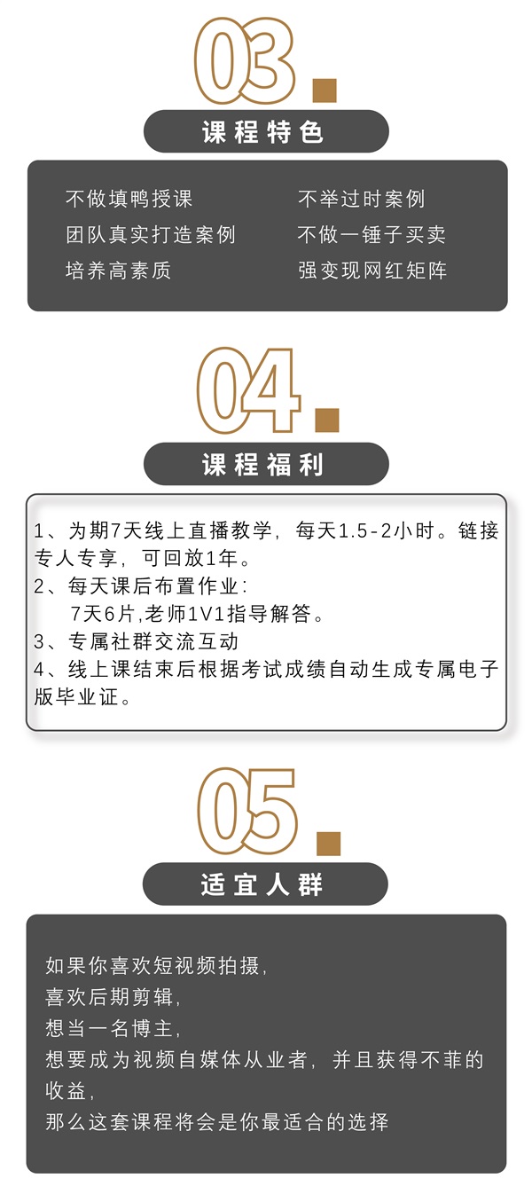 王楠-拍摄剪辑训练营 (价值2480)