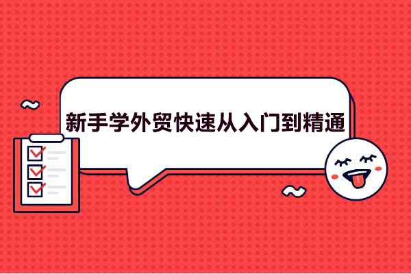 新手学外贸快速从入门到精通视频教程