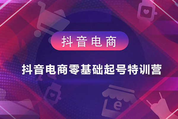 抖音电商零基础起号特训营：菜鸟变老手，快速成为抖音电商达人
