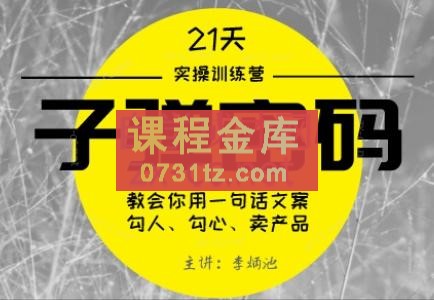 李炳池·21天《子弹秘密》训练营