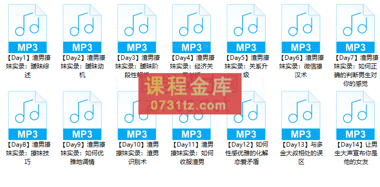 最有趣的撩汉课程:渣男撩妹实录